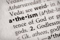 Dictionary Series - Religion: atheism