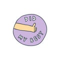 Did my best doodle sticker