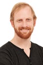 Did you smile today. Studio shot of a handsome man posing against a white background.