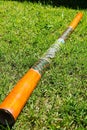 Didgeridoo on the grass