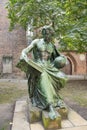 The Allegory Of Science Statue in Berlin, Germany Royalty Free Stock Photo