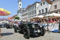 The Ennstal-Classic stops in Steyr Upper Austria