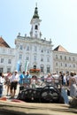 The Ennstal-Classic stops in Steyr Upper Austria