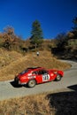 Triumph GT6 MkI of 1968, 26th Rallye Monte-Carlo Historique 2024 Royalty Free Stock Photo