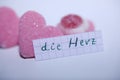 Die Herz word in German for Heart in English