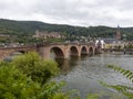 Die Karl-Theodor-BrÃÂ¼cke in Heidelberg Royalty Free Stock Photo