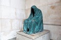 Die Pieta, the sculpture at the southern archway of Salzburg Cathedral in Austria