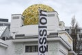 Secession building in Vienna Austria Royalty Free Stock Photo