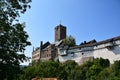 Die Wartburg in der Stadt Eisenach in ThÃÂ¼ringen