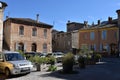 Characterful old buildings at Die France.