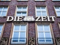 Die Zeit headquarters in Hamburg hdr Royalty Free Stock Photo