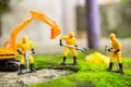 Diecast Construction Toys Royalty Free Stock Photo
