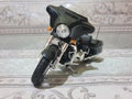 a black miniature Harley Davidson motorcycle Royalty Free Stock Photo