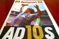 Diego Armando MARADONA 1960-2020 Italian Front Page Newspaper