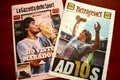 Diego Armando MARADONA 1960-2020 Italian Front Page Newspapers