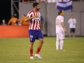 Diego Costa of Atletico de Madrid #19 in action during match against Real Madrid in the 2019 International Champions Cup