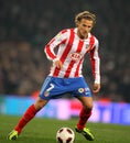 Diego Forlan of Atletico Madrid Royalty Free Stock Photo