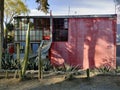 Casa estudio Rivera e Khalo. Mexico City. Royalty Free Stock Photo