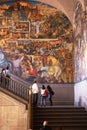 Diego Rivera mural, Palacio Nacional, Mexico city