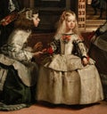 Diego Velazquez, Portrait of Margaret Theresa - Infanta Margarita Teresa Royalty Free Stock Photo