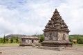 Dieng temple Arjuna complex Indonesia Royalty Free Stock Photo