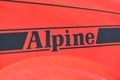 DIEPPE, FRANCE - MAY 29, 2022: Alpine car modele A610 on the exposition Vintage and classic Cars.