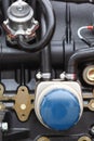 Diesel engine detail Royalty Free Stock Photo