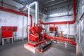 Diesel engine fire pump controller systems in industrial plants.