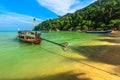 Thai Traditional long-tail diesel boat