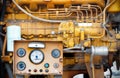 Diesel engine Royalty Free Stock Photo