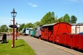 Diesel engines and wagons, Brownhills West.