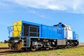 Diesel locomotive on industry location
