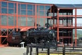 Diesel Locomotive at Steamtown National Historic Site in Scranton, Pennsylvania