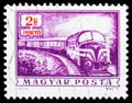 Diesel mail train, Postage Due serie, circa 1973