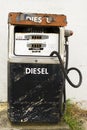 Diesel pump Royalty Free Stock Photo