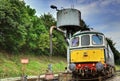 Diesel Train Engine Royalty Free Stock Photo