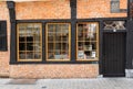 Diest, Limburg, Belgium - Patterned facade of the Checkers Pattern bar