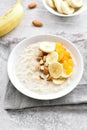 Diet breakfast oats porridge
