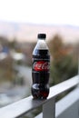 Diet Coca-Cola Bottle Photographed in Nyon, Switzerland