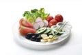 Diet healthy salad