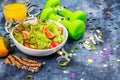 Diet after holidays concept Royalty Free Stock Photo