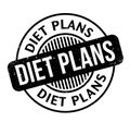 Diet Plans rubber stamp