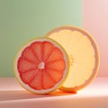 Freshness citrus ripe background orange yellow organic food fruits grapefruit fresh healthy Royalty Free Stock Photo