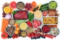 Diet Super Food Selection Royalty Free Stock Photo