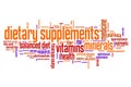 Diet supplements Royalty Free Stock Photo