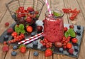 Dietary berry smoothies