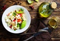 Dietary salad with chicken Royalty Free Stock Photo