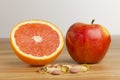 Dietary supplement vs fruits