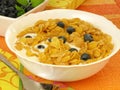 Dietery muesli for breakfast Royalty Free Stock Photo