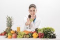 Dietitian doctor Royalty Free Stock Photo